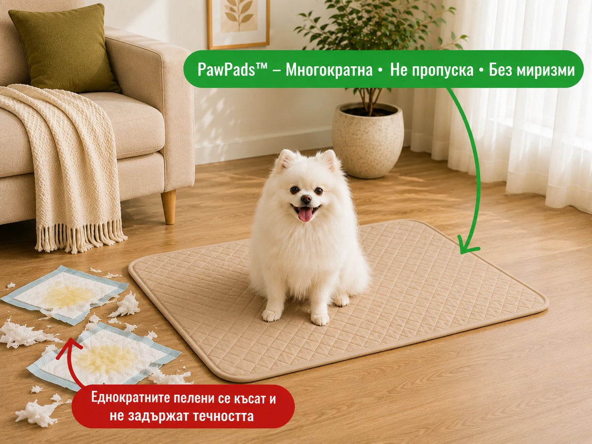 🐾 PawPads – Последната пелена, която ще купиш